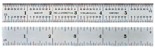 604R-6 Starrett Steel Rule (3/4" width x 3/64" thick) 6" long, 4R graduation