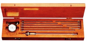 697Z Starrett Inside Dial Gage 2 3/8-18" Range, .001" Grad, 0-20-0 Dial