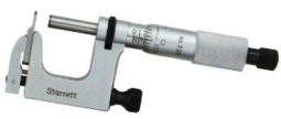 220XFL-1 Starrett Mul-T-Anvil Micrometer 0-1*, .001 Grad, Friction Thimble, Lock Nut, Carbide face