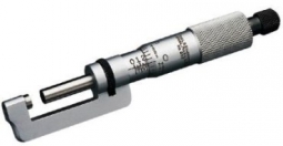 228XRL Starrett Hub Micrometer 0-1*, .001*  Grad, Carbide Faces, Ratchet Stop, Lock Nut