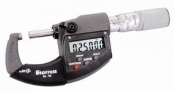 795XFL-1 Electronic Outside Micrometer, 0-1* Range, Carbide Faces, Friction Thimble, IP67 output