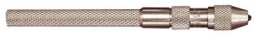 240B Starrett Pin Vise, Tapered collet, .025-.075*(0.64-1.9mm)