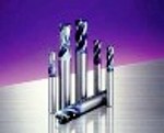 F32347 Fullerton Carbide End Mill 1/2" 2 Flute Regular Single End TiN Coated