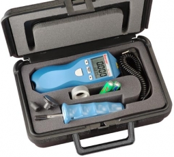 S7793Z Pocket Laser Tachometer Contact and Non-Contact Digital Tachometer with case