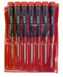 S551Z-7 Starrett Precision Screwdriver ( Set of 7 with Case )