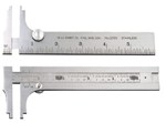 1025-6  Starrett Stainless Steel Pocket Slide Caliper 6"
