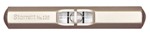 135A Starrett 2 1/2" Pocket Level with Satin Nickel-Plated Finish