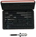 124AZ Starrett Inside Micrometer 2-8" Range, .001" Grad, 6 Rods, One 1/2" Head, Case