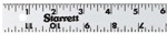 ASE-60 2" x 60" Starrett Aluminum Straight Edge 1/8" Reading on One Edge 1/16" on the Other