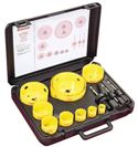 KV1095  Starrett Deluxe Electricians Hole Saw Kit
