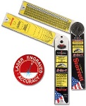 CP505A-12 Starrett 12" Combination Protractor (miter cuts, single cuts, protractor, roof pitches)