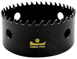 CT400 Starrett 4" (102mm) HP Tungsten Carbide Tipped Hole Saw