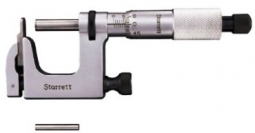 220XRL-1 Starrett Mul-T-Anvil Micrometer, 0- 1* range,.001* Grad, Ratchet Stop, Lock Nut, Carbide