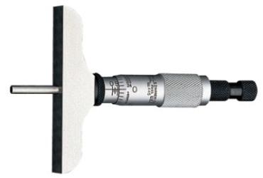 Lock Nut +//-0.0001 Accuracy 0.001 Graduation Starrett 445AZ-6RL Vernier Depth Gauge Ratchet Stop 6 Rods 3 Base 0-6 Range Micrometer Type