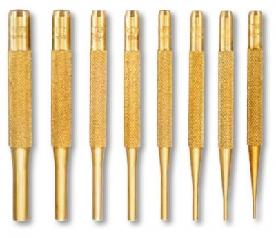 Starrett Brass Pin Punch Sets - Lee Valley Tools