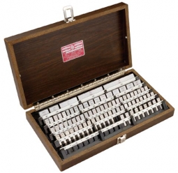 SS81.A1X Gage Blocks 81-Piece English System Square Set (Picture shown with accessories)