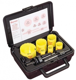 KV1092 Starrett Utility Hole Saw Kit